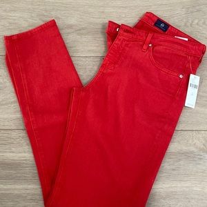 AG Stevie ankle skinny jeans
